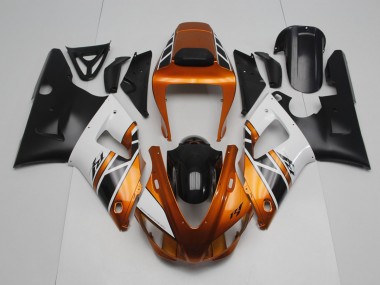 Oro Bianco Nero Carene Moto R1 98-99