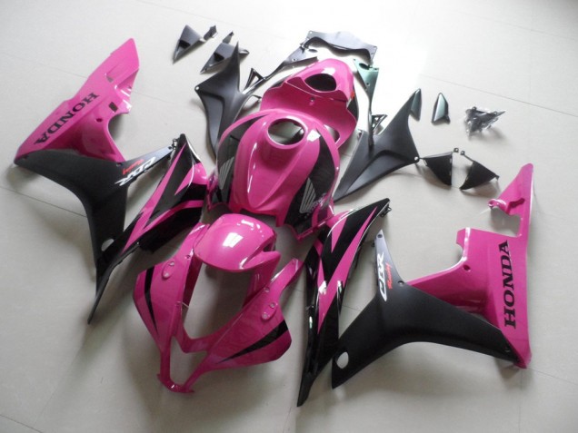 Rosa Nero Carene Moto CBR 600 RR 07-08 Rosa Nero Carene Moto CBR 600 RR 07-08