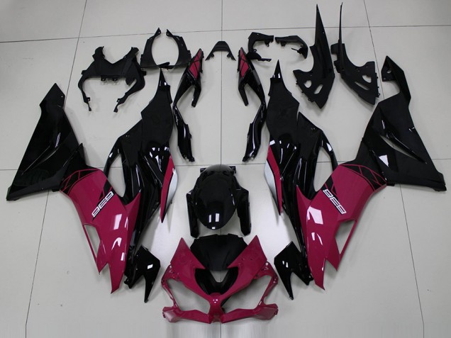 Rosa Nero Carene Moto ZX6R 19-23