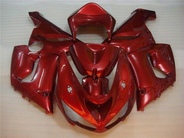 Rosso ABS Kits Carene Moto ZX6R 05-06