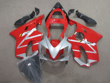 Rosso Argento ABS Kit Carenatura Moto CBR 600 F4i 01-03