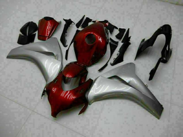 Rosso Argento ABS Moto Plastica & Carena CBR 1000 RR 08-11 Rosso Argento ABS Moto Plastica & Carena CBR 1000 RR 08-11