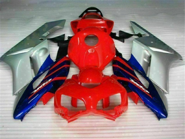 Rosso Argento Blu Carene Moto CBR 1000 RR 04-05 Rosso Argento Blu Carene Moto CBR 1000 RR 04-05