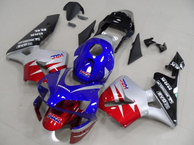 Rosso Argento Blu Carene Moto CBR 600 RR 03-04