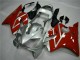 Rosso Argento Kit Carene Moto Completa CBR 600 F4i 01-03