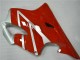 Rosso Argento Kit Carene Moto Completa CBR 600 F4i 01-03