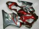 Rosso Argento Kit Completo Carenatura Moto ABS CBR 600 F4i 01-03