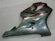 Rosso Argento Kit Completo Carenatura Moto ABS CBR 600 F4i 01-03