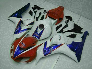 Rosso Bianco ABS Moto Plastica & Moto Carena CBR 1000 RR 04-05