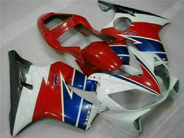 Rosso Bianco Blu Carene Moto CBR 600 F4i 01-03