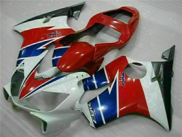 Rosso Bianco Blu Carene Moto CBR 600 F4i 01-03