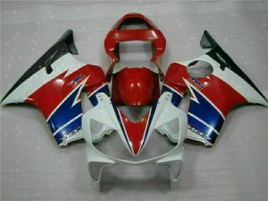 Rosso Bianco Blu Carene Moto CBR 600 F4i 01-03