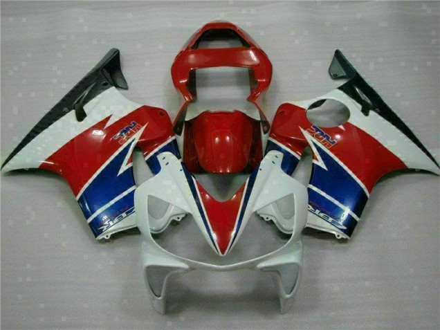Rosso Bianco Blu Carene Moto CBR 600 F4i 01-03