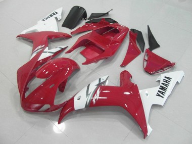 Rosso Bianco Carene Moto R1 02-03
