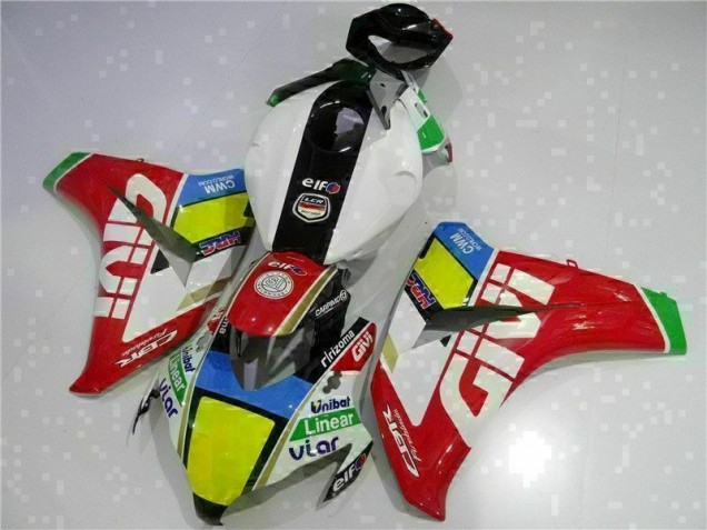 Rosso Bianco Kit Carenatura Moto CBR 1000 RR 08-11