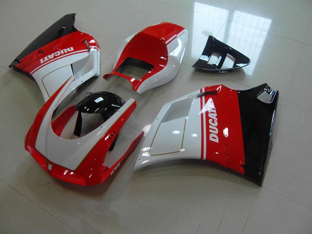 Rosso Bianco Kit Carene Ducati 748 916 996 996S 93-05 Rosso Bianco Kit Carene Ducati 748 916 996 996S 93-05