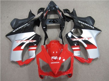 Rosso Bianco Nero Carene Moto CBR 600 F4i 01-03