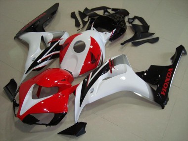 Rosso Bianco Nero Kit Completo Carenatura Moto ABS CBR 1000 RR 06-07