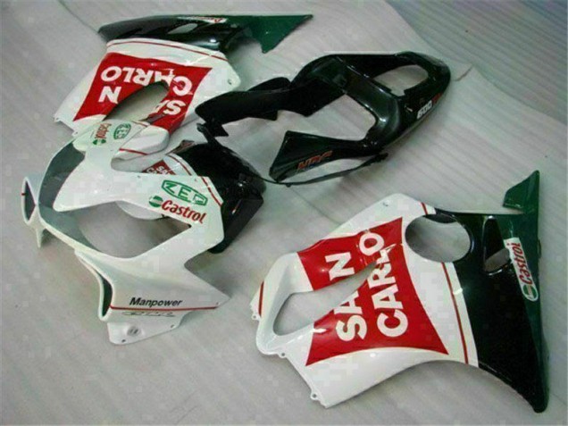 Rosso Bianco Nero San Carlo Carene Moto CBR 600 F4i 01-03 Rosso Bianco Nero San Carlo Carene Moto CBR 600 F4i 01-03
