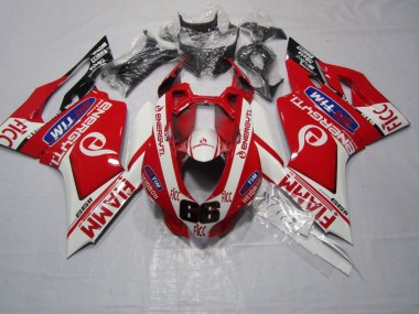 Rosso FIAMM FICC Carene Moto Ducati 1199 11-14