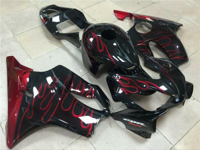 Rosso Fiamma ABS Plastica Moto CBR 600 F4i 01-03