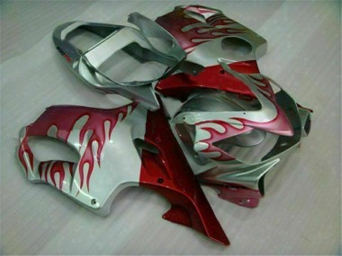 Rosso Fiamma Argento Carene Moto CBR 600 F4i 01-03