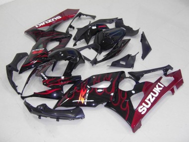 Rosso Fiamma Carene Moto GSXR 1000 K5 05-06