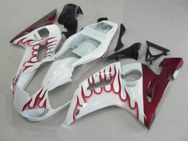 Rosso Fiamma Carene Moto R6 98-02