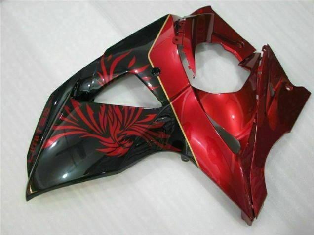 Rosso Fiamma Nero Carene Moto GSXR 1000 K9 09-16