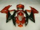 Rosso Nero ABS Plastica Moto GSXR 600 / 750 K8 08-10
