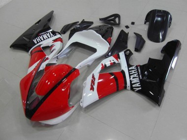 Rosso Nero Bianco Corsa Versione Carene Moto R1 00-01