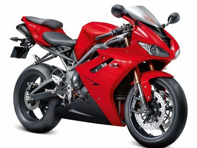 Rosso Nero Carene Moto Daytona 675 Triple 09-12 Rosso Nero Carene Moto Daytona 675 Triple 09-12