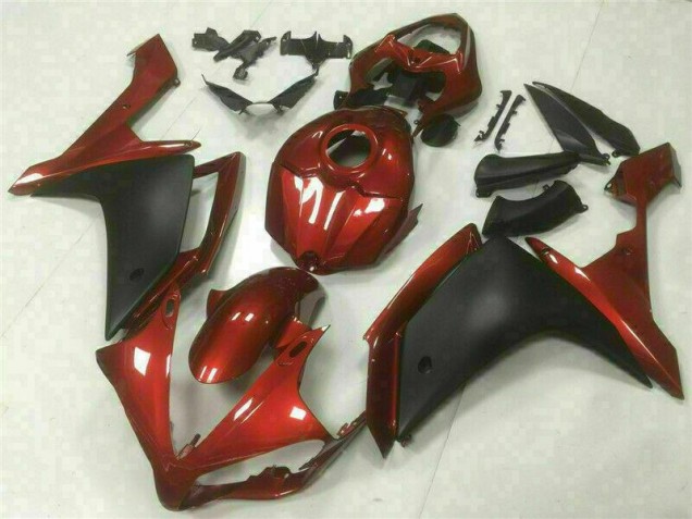 Rosso Nero Carene Moto R1 07-08