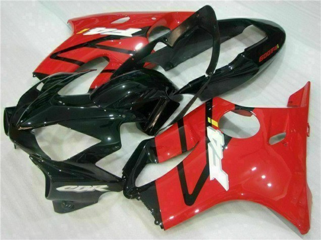 Rosso Nero Kit Carenatura Moto Iniezione CBR 600 F4i 04-07