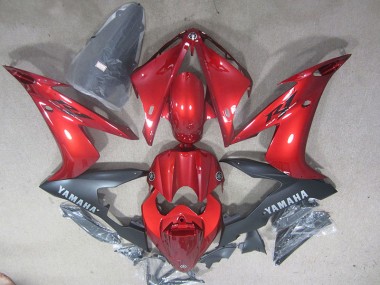 Rosso Nero Kit Carene Moto R1 04-06