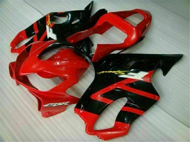 Rosso Nero Kits Carenatura Moto CBR 600 F4i 01-03 Rosso Nero Kits Carenatura Moto CBR 600 F4i 01-03