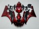 Rosso Nero Kits Carenatura Moto R6 06-07