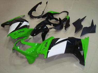 Verde Bianco Nero Carena Moto ZX 250R 08-12