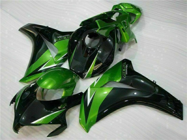 Verde Nero Carene Moto CBR 1000 RR 08-11 Verde Nero Carene Moto CBR 1000 RR 08-11