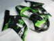 Verde Nero Carene Moto GSXR 600 / 750 K1 K2 K3 01-03 Verde Nero Carene Moto GSXR 600 / 750 K1 K2 K3 01-03