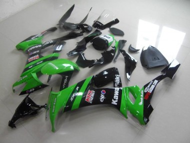 Verde Nero Kick Carene Moto ZX10R 08-10