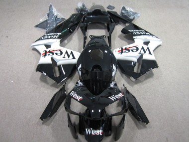 West Bianco Nero Carene Moto CBR 600 RR 03-04